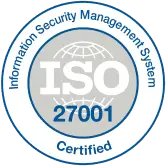 ISO 27001 Certified