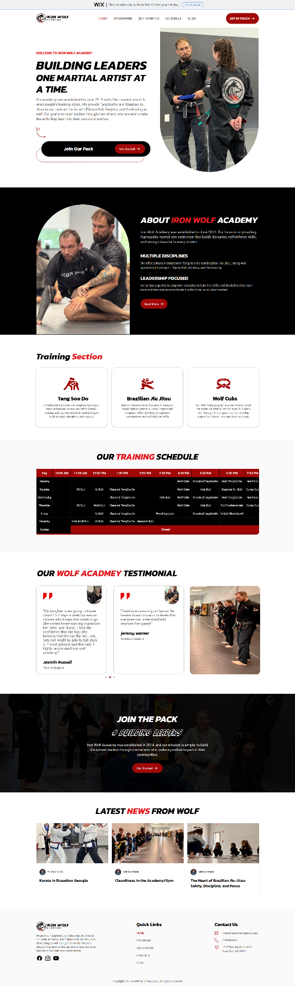 Iron Wolf Academy