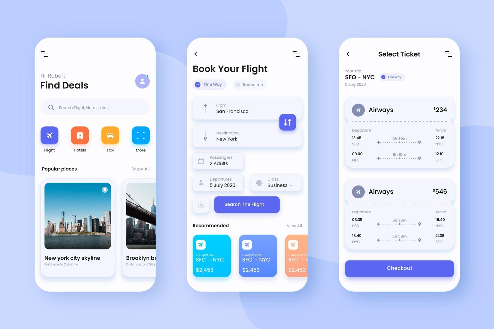 FlyDeal Travel Booking